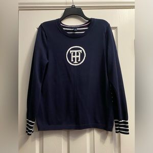 Tommy Hilfiger Women’s Sweater Big Logo Sz L